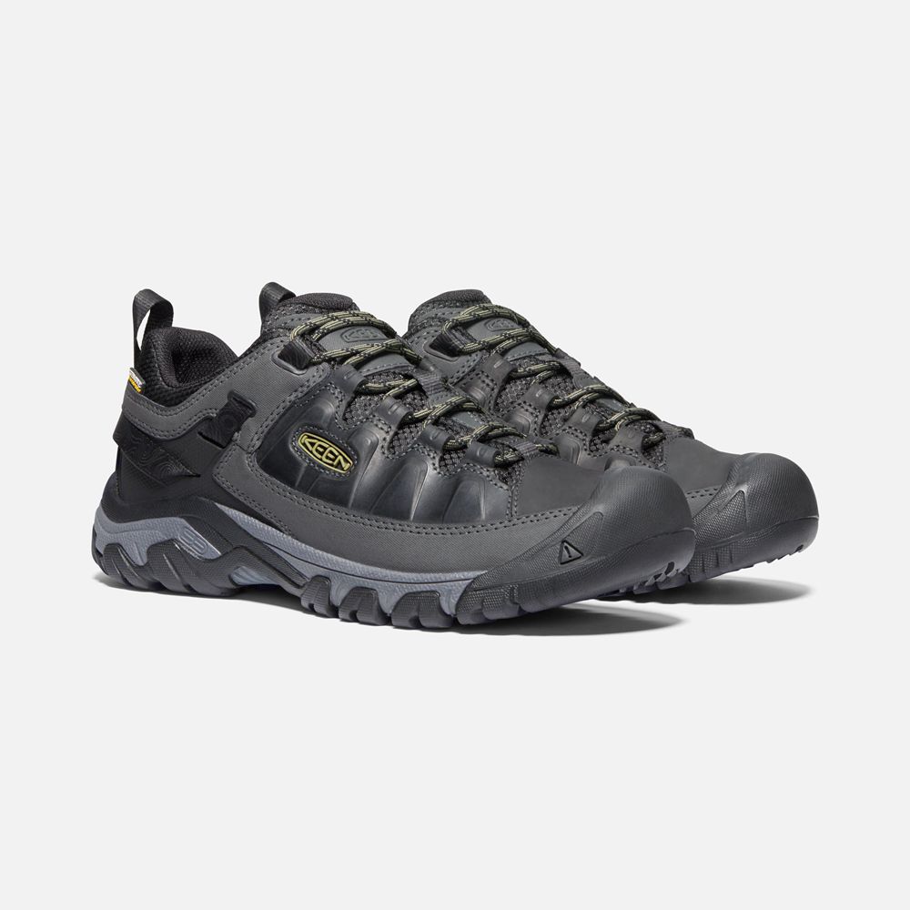 Zapatos de Seguridad Keen Mexico Negros - Hombre Targhee Iii Waterproof - SE7284596